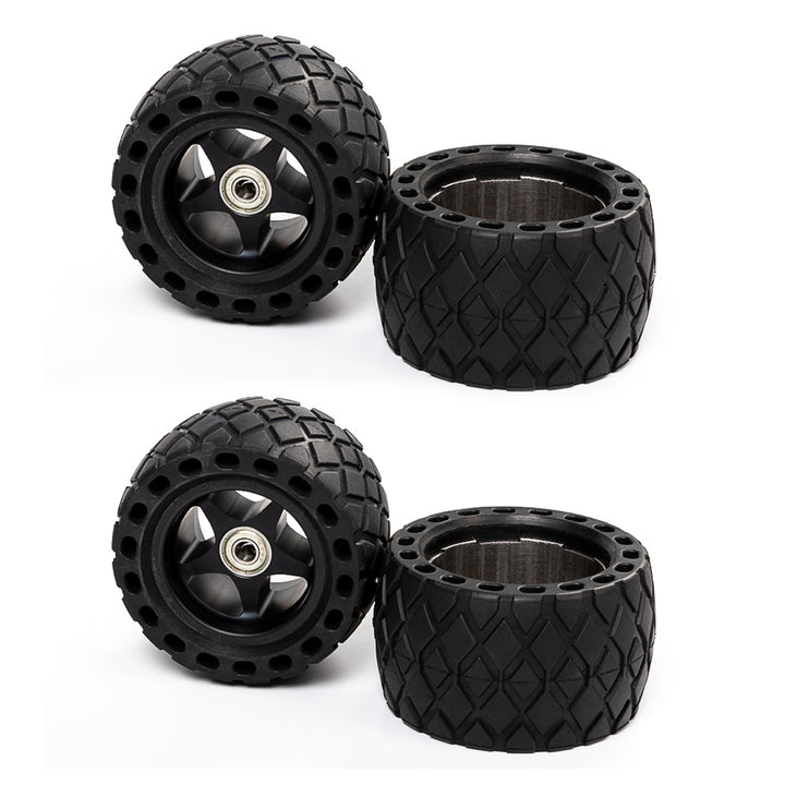 Off road wheels for electric skateboard